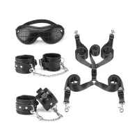 Набір для фіксації на ліжку Liebe Seele Temptation Underbed Mattress Restraint Kit + маска — Переглянути зображення 1
