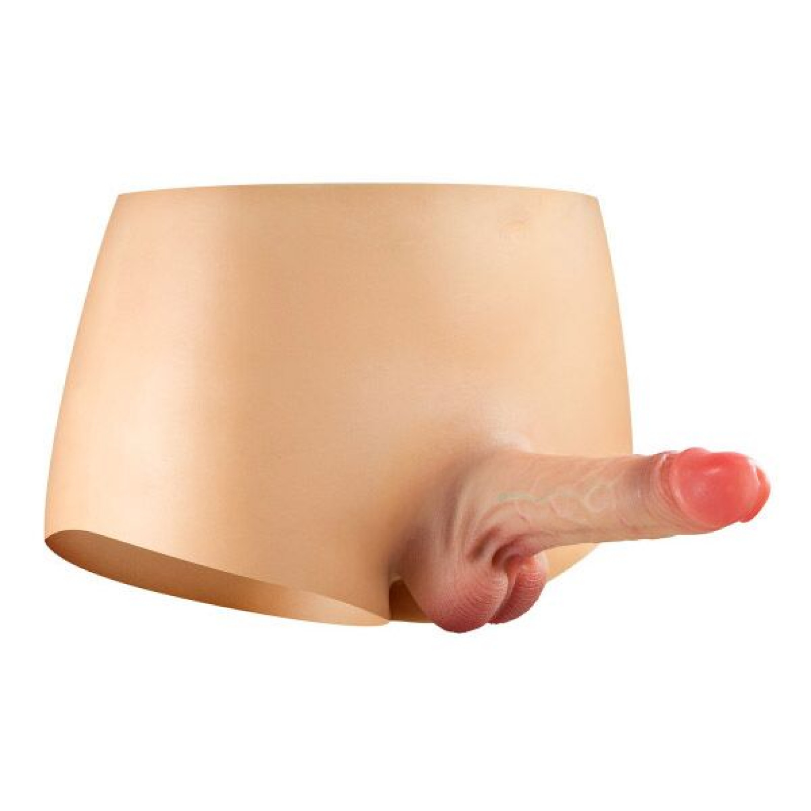 Силіконові трусики з порожнистим фалоімітатором Real Body Real Manly Hollow, L/XL, для нього