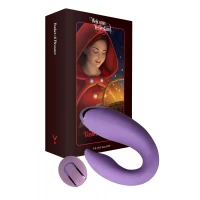 Вібратор для пар FairyGasm PleasureBerry violet, зарядний кейс, пульт ДК — Переглянути зображення 1