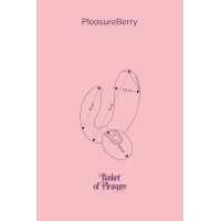 Вібратор для пар FairyGasm PleasureBerry violet, зарядний кейс, пульт ДК — Просмотреть изображение 11