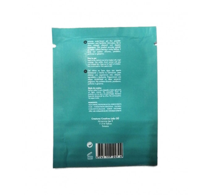 Пробник гель-лубриканту для чутливої шкіри Driminals Natural Pure (4 мл)