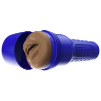 Мастурбатор-ротик Fleshlight Boost Blow Medium Dark Flesh, плаваючі кільця Turbo Tech — Просмотреть изображение 7