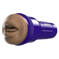 Мастурбатор-ротик Fleshlight Boost Blow Medium Dark Flesh, плаваючі кільця Turbo Tech — Просмотреть изображение 4