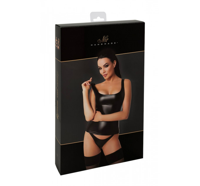 Топ Noir Handmade F346 Powerwetlook top - M