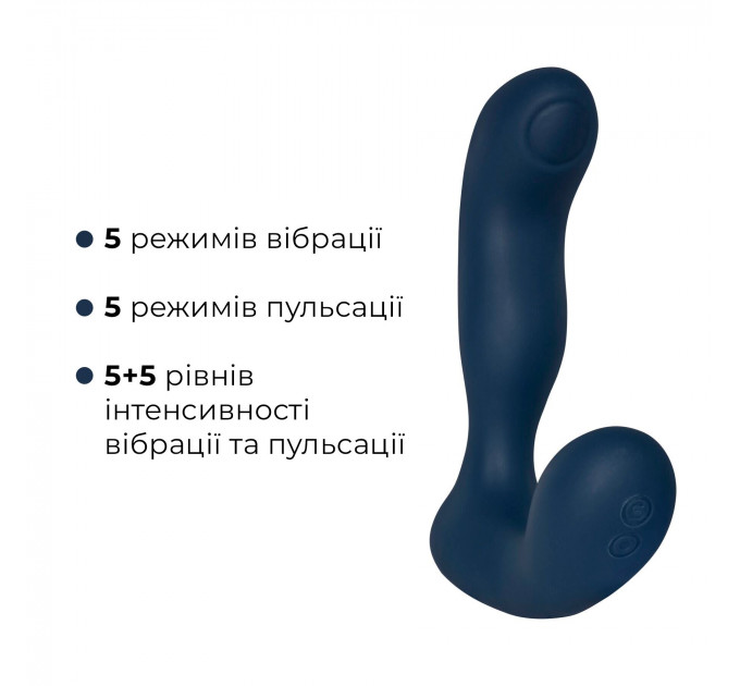 Интерактивный массажер простаты с пульсацией на кончике головки Svakom Iker Neo