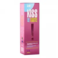 Масажний гель Intt KISS AND TASTE! Blackberry (55 мл) зі смаком ожини, легкий зігрівальний ефект — Переглянути зображення 3