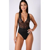 Боді Passion EVALIE BODY black L — Переглянути зображення 1
