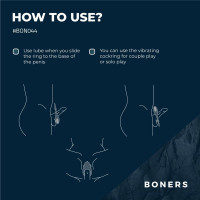 Эрекционное кольцо Boners Adjustable Cockring — Просмотреть изображение 11