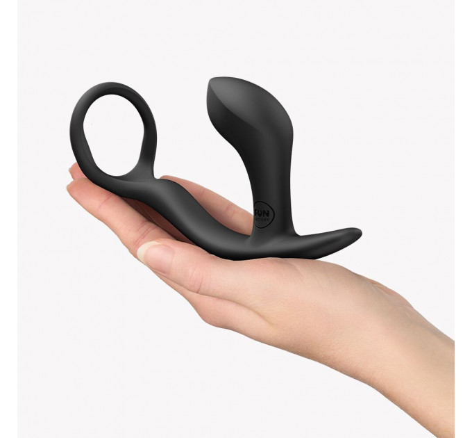 Анальна пробка з ерекційним кільцем Fun Factory BOOTIE RING Black