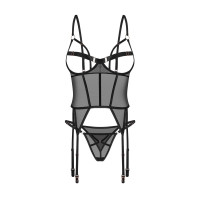 Корсет Obsessive Euridia corset &amp; tanga XL/2XL — Переглянути зображення 4