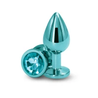 Анальна пробка NS Novelties Rear Assets - Medium - Teal — Переглянути зображення 1