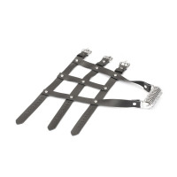 Шкіряна портупея для гомілкостопу зі шпорами Liebe Seele Leather High Heel Ankle Harness Silver — Просмотреть изображение 4