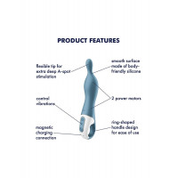 Вибратор для точки А Satisfyer A-Mazing 1 Blue