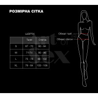 Шортики на блискавці Art of Sex - Jarina, колір чорний, з ефектом мокрого оксамиту, розмір M — Переглянути зображення 4