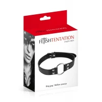 Кляп із кільцем Fetish Tentation Ring Gag (м'яте паковання!!!) — Переглянути зображення 3