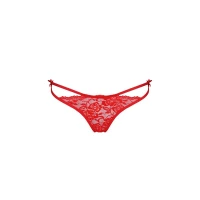 Трусики на зав'язочках з боків Passion Exclusive WARDA THONG L/XL, red — Просмотреть изображение 5