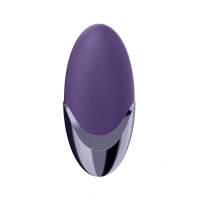 Мощный вибратор Satisfyer Lay-On - Purple Pleasure, водонепроницаемый,15 режимов работы