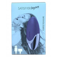 Мощный вибратор Satisfyer Lay-On - Purple Pleasure, водонепроницаемый,15 режимов работы