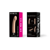 Вібратор Dorcel Real Vibration M Flesh 2.0, діаметр 3,7см, перезаряджається, для точки G — Переглянути зображення 4