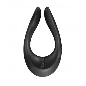 Вібратор для пар Satisfyer Endless Joy Black, 3 незалежні мотори, багатофункціональний