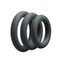 Набір ерекційних кілець Doc Johnson OptiMALE 3 C-Ring Set Thick — Просмотреть изображение 1