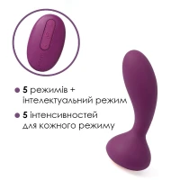 Масажер простати та вібратор точки G з пультом Svakom Julie Violet — Переглянути зображення 3