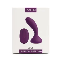 Масажер простати та вібратор точки G з пультом Svakom Julie Violet — Переглянути зображення 7