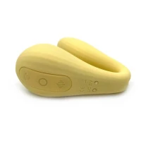 Вакуумний вагінально-кліторальний стимулятор Magic Motion Bobi Yellow, керування зі смартфона — Переглянути зображення 6