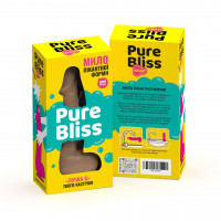 Мыло в форме пениса Pure Bliss MINI Brown, крафтовое мыло-член, натуральное — Просмотреть изображение 7