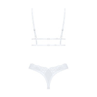 Еротичний комплект Obsessive Heavenlly 2-pcs set XL/2XL, бюстгальтер і танга