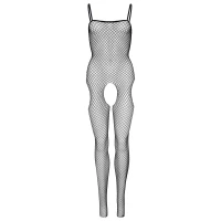 Бодістокінг Leg Avenue Suspender Bodystocking One size Black, велика сітка, доступ — Переглянути зображення 5