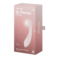 Вібратор для точки G Satisfyer G-Force Beige, 10 режимів + 5 рівнів інтенсивності — Переглянути зображення 6