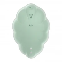 Вакуумний стимулятор з вібрацією Satisfyer Cloud Dancer Mint — Просмотреть изображение 5