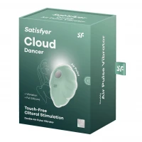 Вакуумний стимулятор з вібрацією Satisfyer Cloud Dancer Mint — Просмотреть изображение 6