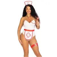 Набір аксесуарів медсестри Leg Avenue Nurse Kit One Size, 5 предметів — Переглянути зображення 1