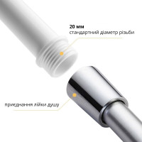 Пристосування для очищення мастурбаторів Otouch Rinser (насадка на душ)