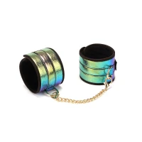 БДСМ-набір Liebe Seele Vivid Rainbow 8 Pieces Set, 8 аксесуарів, екошкіра на оксамитовій основі — Просмотреть изображение 13