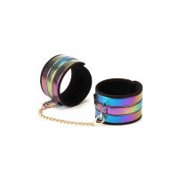 БДСМ-набір Liebe Seele Vivid Rainbow 8 Pieces Set, 8 аксесуарів, екошкіра на оксамитовій основі — Переглянути зображення 9