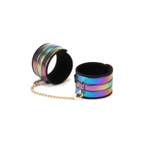БДСМ-набір Liebe Seele Vivid Rainbow 8 Pieces Set, 8 аксесуарів, екошкіра на оксамитовій основі — Просмотреть изображение 11