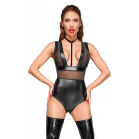 Боді з мокрим ефектом Noir Handmade F183 Powerwetlook body, 3XL — Переглянути зображення 1