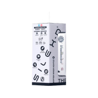 Анальная пробка SilexD Model 2, size M, черная, двухслойная, с эффектом памяти, диаметр 4 см — Просмотреть изображение 9