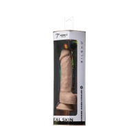 Фалоімітатор SilexD Johnny Real Skin Flesh MODEL 1, суперреалістичний, на присосці, діаметр 3,8 см — Переглянути зображення 7