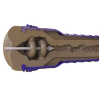Мастурбатор-попка Fleshlight Boost Blast Female Medium Dark Flesh, плаваючі кільця Turbo Tech — Просмотреть изображение 4