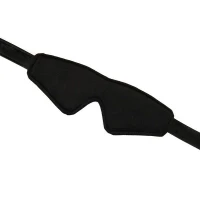 Маска на очі Liebe Seele Boudoir Amor Blindfold Black, щільне прилягання, оксамитовий фініш — Просмотреть изображение 4
