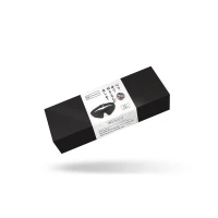 Маска на очі Liebe Seele Boudoir Amor Blindfold Black, щільне прилягання, оксамитовий фініш — Просмотреть изображение 2
