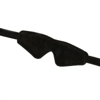 Маска на очі Liebe Seele Boudoir Amor Blindfold Black, щільне прилягання, оксамитовий фініш — Просмотреть изображение 3