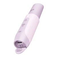 Вакуумний стимулятор Satisfyer Secret Kiss, магнітна технологія 3D Air Pulse, 30 режимів, кришечка — Переглянути зображення 8