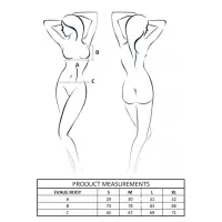 Боді Passion EVALIE BODY black M — Переглянути зображення 12