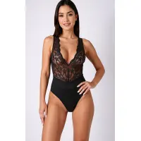 Боді Passion EVALIE BODY black M — Переглянути зображення 1