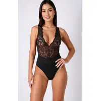 Боді Passion EVALIE BODY black M — Переглянути зображення 3